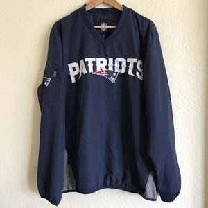 New England Patriots NFL pullover windbreaker